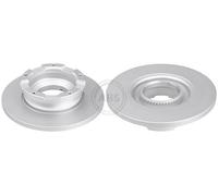 ABS 18768 Rear Brake Discs Pair 288mm Solid Fits Ford Tourneo Custom Transit