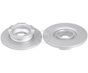 ABS 18768 Rear Brake Discs Pair 288mm Solid Fits Ford Tourneo Custom Transit
