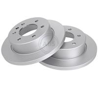 ABS 18773 Rear Brake Discs Pair 298mm Solid Fits Mercedes Sprinter 3 5-T 3-T 4-T