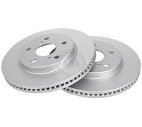 ABS 18792 Front Brake Discs Pair 282mm Vented Fits Suzuki Toyota Corolla Swace