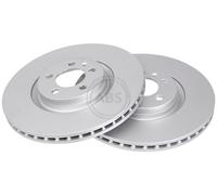 ABS 18793 Front Brake Discs Pair 312mm Vented Fits Audi A1 2Q0615301J
