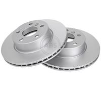 ABS 18812 Front Brake Discs Pair 294mm Vented Fits Bmw 2 3 Series 34106877211