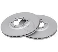 Pair of Front Brake Disc for Mitsubishi L 300 L 200 A.B.S 18834