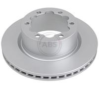 ABS 18841 Rear Brake Discs Pair 325mm Solid Fits Man VW Crafter Grand California