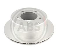 ABS 18846 Rear Brake Discs Pair 335mm Vented Fits Toyota Land Cruiser 100
