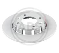 ABS 18861 Rear Brake Discs Pair 249mm Solid Fits Citroën Ds Opel Peugeot 2008 C3