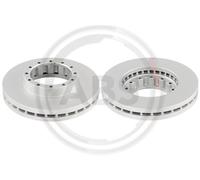 ABS 18883 Rear Brake Discs Pair 293mm Vented Fits Fuso Mitsubishi Canter