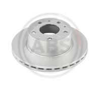 ABS 18963 Rear Brake Discs Pair 280mm Vented Fits Fiat Ducato 52161295