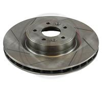 ABS 18973 Front Brake Discs Pair 340mm Vented Fits Renault Megane 402060019R