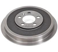 ABS 2721-S Rear Brake Drum Fits Skoda VW Octavia Polo Roomster 1J0609617B