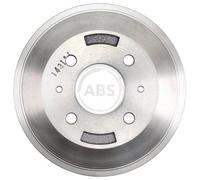 ABS 2860-S Rear Brake Drum Fits Hyundai Accent 58411-25010