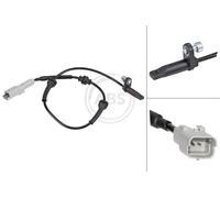Rear ABS Sensor, wheel speed fits Peugeot 3008 MPV (0U_) HDi Hybrid4