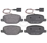 ABS 35084 Rear Brake Pad Set Fits Alfa Romeo 4C Spider 77366753