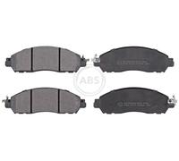 ABS 35128 Front Brake Pad Set Fits Nissan Renault Alaskan Leaf Navara Np300