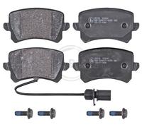 ABS 35132 Rear Brake Pad Set Fits Audi Q3 8U0698451D