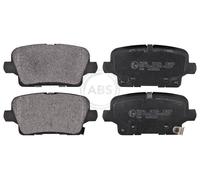 ABS 35206 Rear Brake Pad Set Fits Opel Vauxhall Insignia 13517694