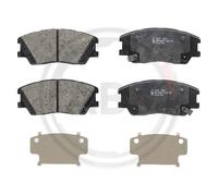 ABS 35345 Front Brake Pad Set Fits Kia Soul 58101J2A10