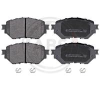 ABS 35415 Front Brake Pad Set Fits Mazda 3 BJY73328ZA