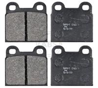 ABS 36010/1 Rear Brake Pad Set Fits Bmw 90 99 Series Alfa Romeo Saab 1750-2000