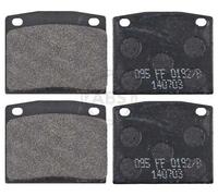 ABS 36121 Front Brake Pad Set Fits Honda Civic 06045-659-010