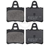 ABS All Brake Systems Brake pad set 36129/1 Rear disc brake - Fits Citroën Xantia/XM