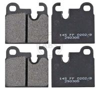 ABS 36141 Rear Brake Pad Set Fits Bmw 5 6 Series 34211117981