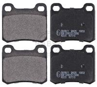 ABS 36498/1 Rear Brake Pad Set Fits Mercedes 124 190 C-Class E-Class 0004209820
