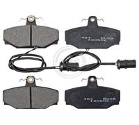 Abs 36569 Rear Brake Pad Set Fits Daimler Jaguar Xj 40 81 JLM 11686