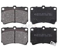 ABS 36726 Front Brake Pad Set Fits Kia Mazda 121 323 C F P S Demio Rio