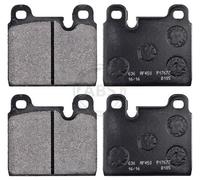ABS 36833 Front Brake Pad Set Fits Porsche 911 90135199700
