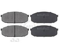 ABS 36926 Front Brake Pad Set Fits Mazda 323 F B0Y1-33-23Z