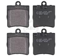 ABS 37021 Rear Brake Pad Set Fits Chrysler Mercedes C-Class Clc-Class Clk Slk