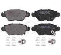ABS All Brake Systems Rear Brake Pad Set 37059 for Opel/Vauxhall/Chevrolet Astra Zafira Corsa
