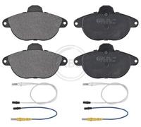 ABS 37114 Front Brake Pad Set Fits Citroën Xantia 4251.58