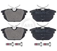 ABS 37123 Rear Brake Pad Set Fits Alfa Romeo Fiat Lancia 145 146 Barchetta Bravo