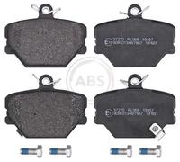 ABS All Brake Systems Brake Pad Set 37220 - Disc Brake for Smart Fortwo/Cabrio/City-Coupe 0.6L