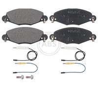 ABS 37285 Front Brake Pad Set Fits Citroën C5 1617274180