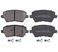 Abs 37478 Front Brake Pad Set Fits Nissan Opel Suzuki Vauxhall Agila Almera Note