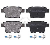 ABS 37489 Rear Brake Pad Set Fits Ford Jaguar Five Hundred Mondeo X-Type 1356392