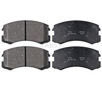 ABS 37491 Front Brake Pad Set Fits Mitsubishi Lancer MN116604