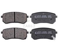 ABS 37515 Rear Brake Pad Set Fits Hyundai Kia I10 Picanto 58302-07A00
