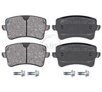 ABS 37588 Rear Brake Pad Set Fits Audi A4 A5 Q5 8K0698451