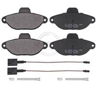 ABS 37595 Front Brake Pad Set Fits Fiat Ford 500 Ka Panda 1559698