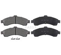 Front Brake Pad Set A.B.S. 37626 for Saab/Chevrolet 9-7X/Trailblazer (01-12)