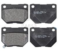 ABS 37661 Rear Brake Pad Set Fits Subaru Impreza 26696-FA000