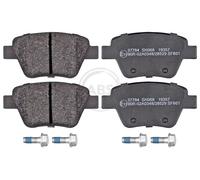 ABS 37784 Rear Brake Pad Set Fits Audi Seat Skoda VW A1 A3 Altea Xl Beetle Caddy