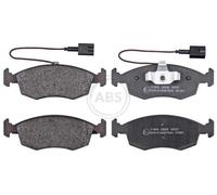 ABS 37865 Front Brake Pad Set Fits Fiat 500 C Punto Evo 77365729