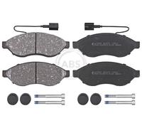 ABS 37907 Front Right Brake Pad Set Fits Citroën Fiat Opel Peugeot Vauxhall