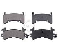 ABS 38202 Front Or Rear Brake Pad Set Fits Buick Cadillac Chevrolet Pontiac Blaz
