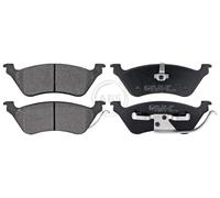 ABS All Brake Systems Rear Brake Pad Set 38858 – Fits Chrysler Dodge Jeep Voyager, Town & Country IV